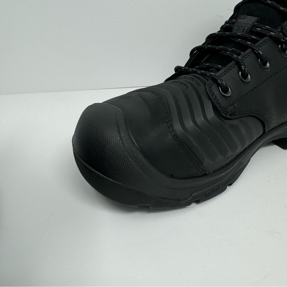 KEEN Men’s Portland 6” WP Carbon Fiber Toe Boots Utility Black Sz 11 D New $230 - Picture 9 of 14